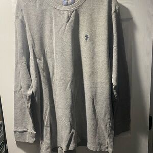 U.S. Polo Assn. Heather Gray Men's Sweatshirt